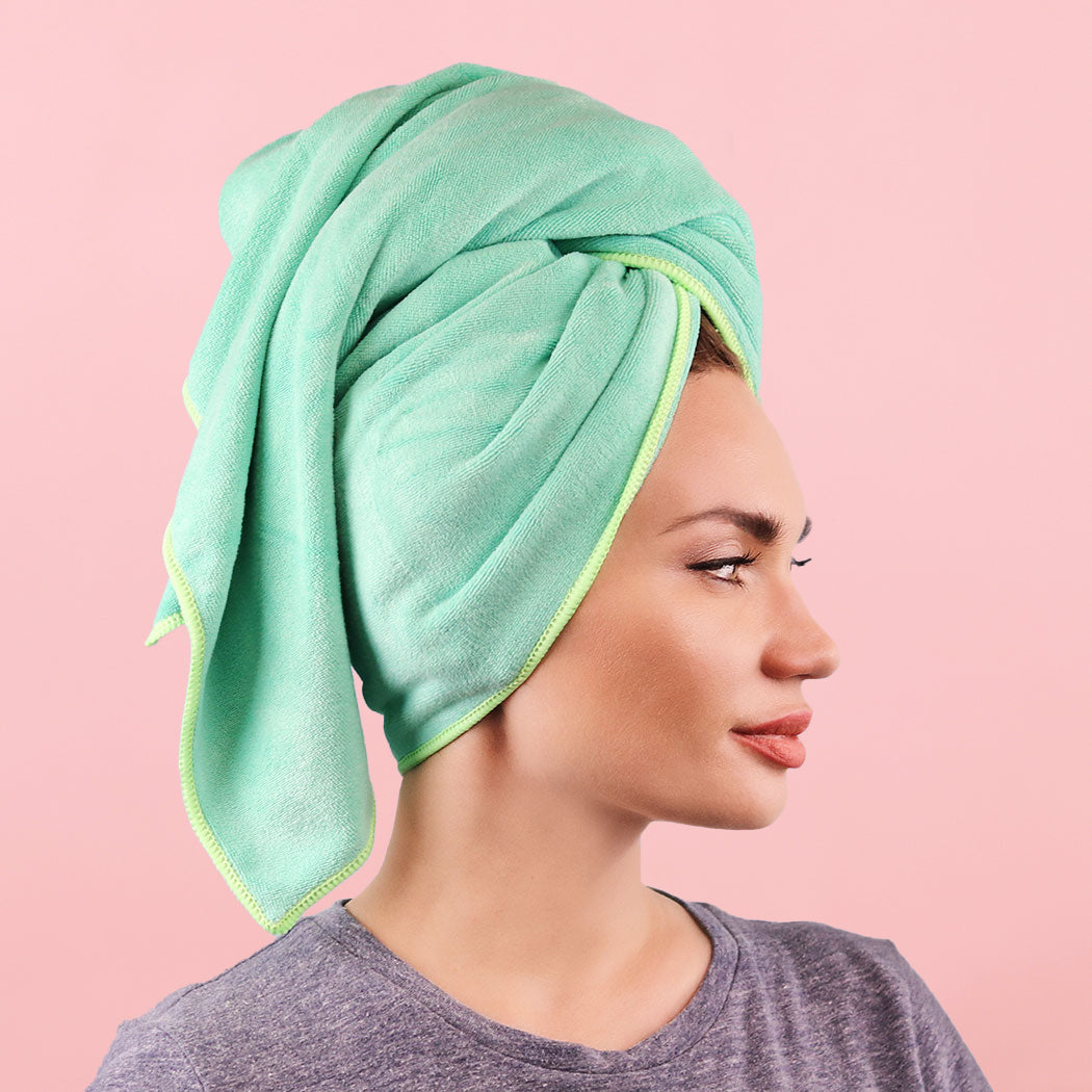 Toalla de microfibra para el cabello