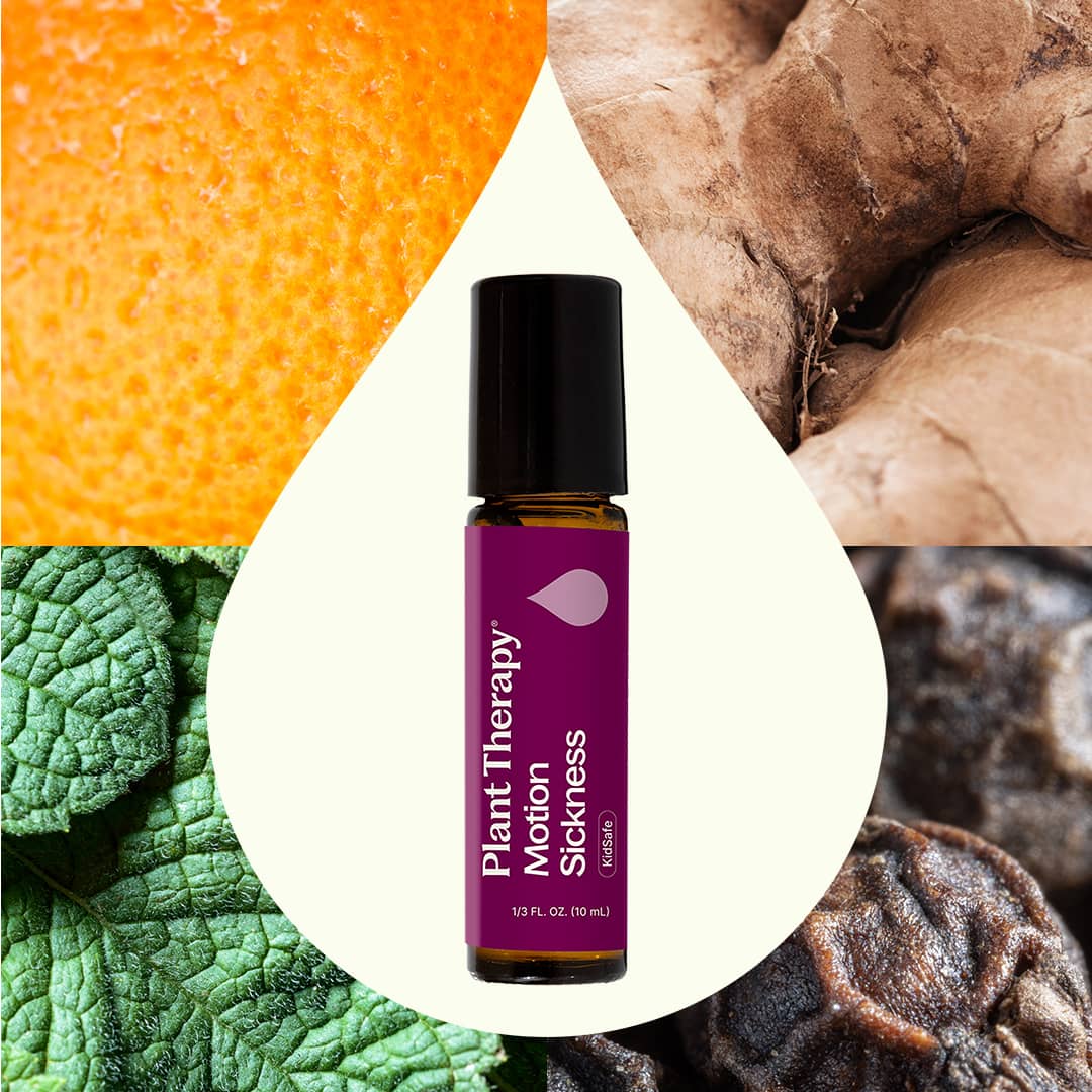 Mélange d'huiles essentielles anti-mal des transports – Roll-on prédilué