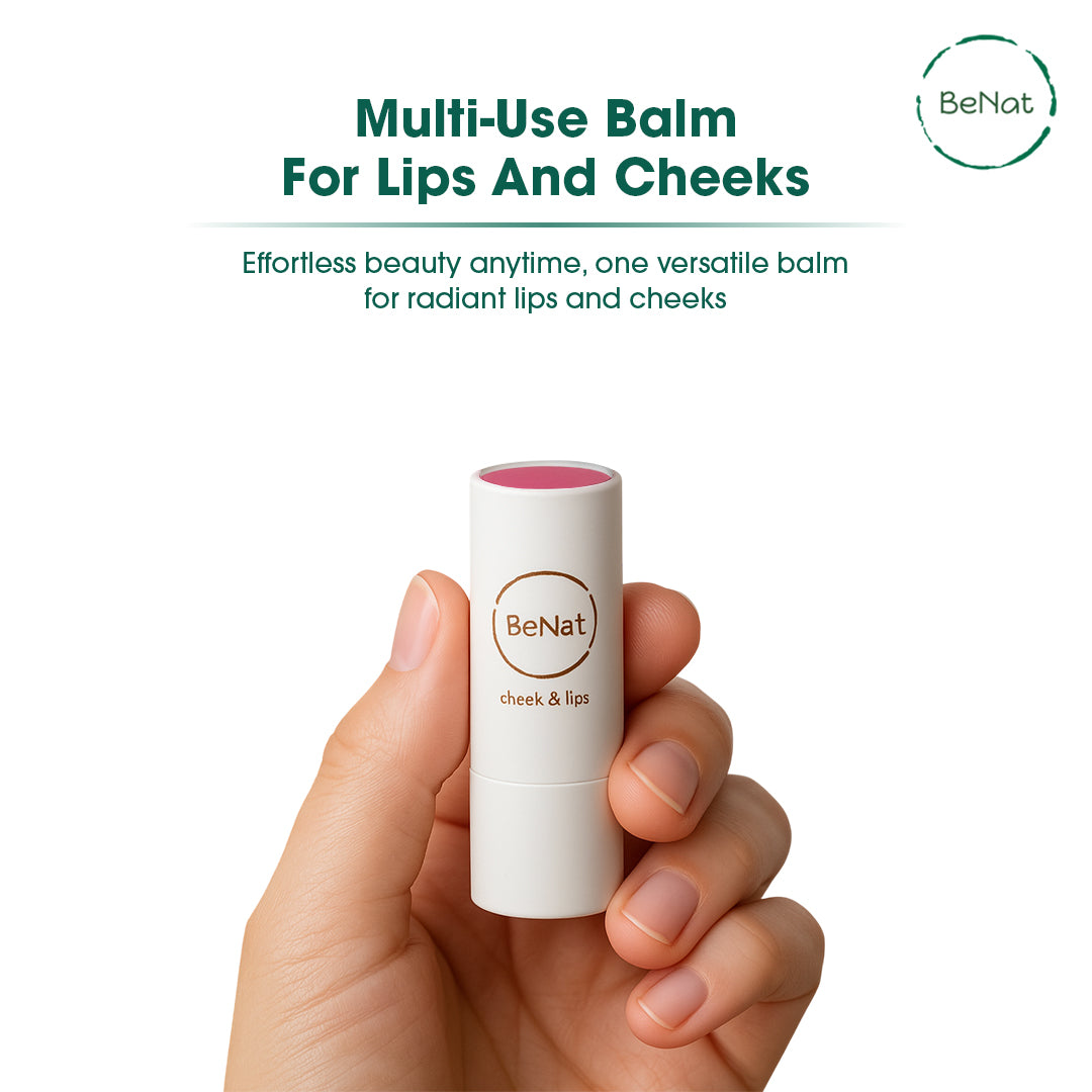 Lip & Cheek Bloom. Lápiz labial natural 2 en 1 para un color vibrante.