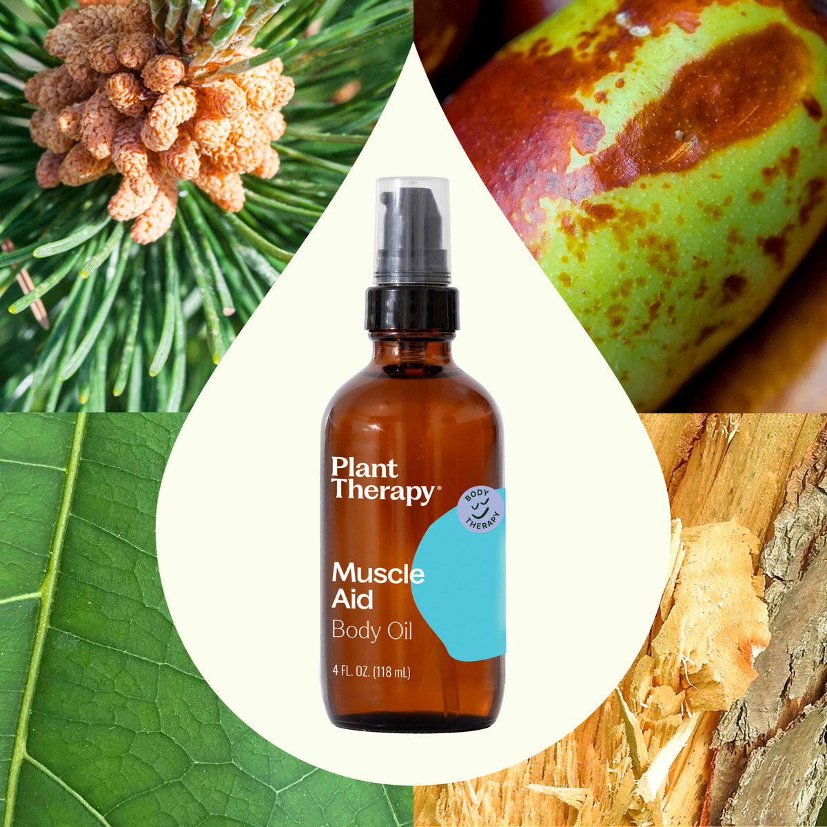 Aceite corporal Muscle Aid