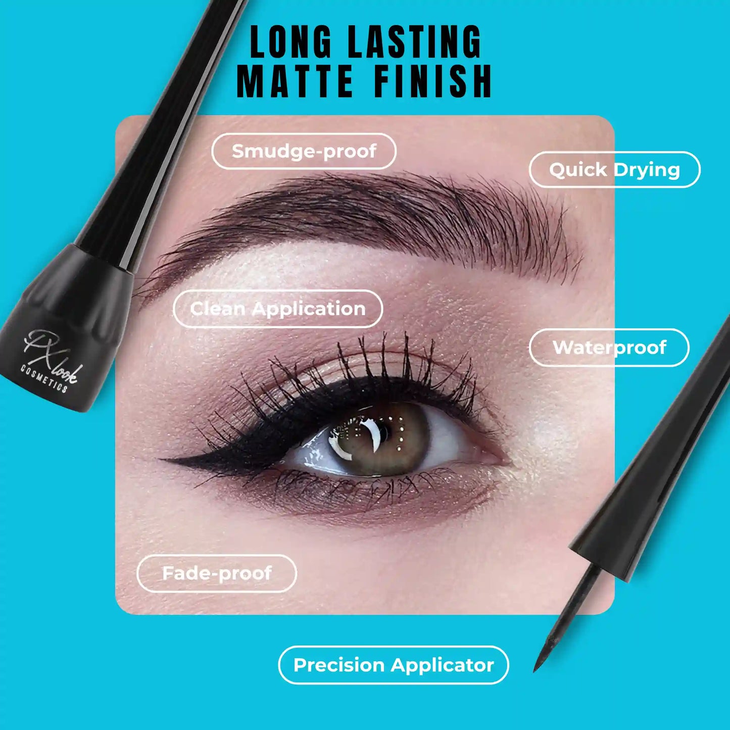 Delineador de ojos líquido mate PxLook