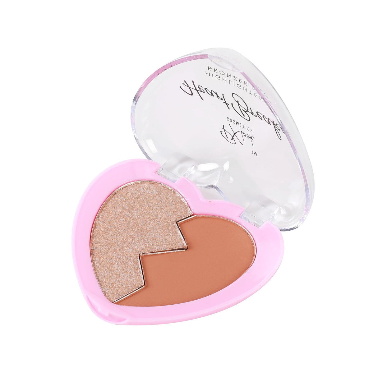 Dúo de iluminador y bronceador PxLook HeartBreaker