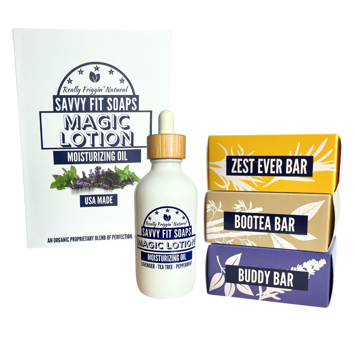 3 Bars & MAGIC LOTION