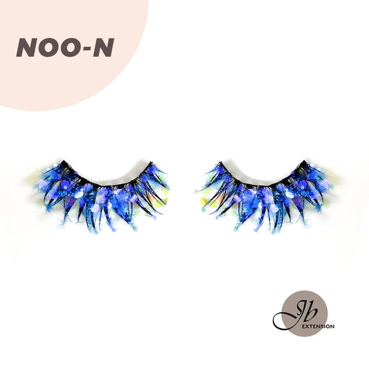 3D Color Luminous Fluffy Eyelashes NOO-N teletubbies