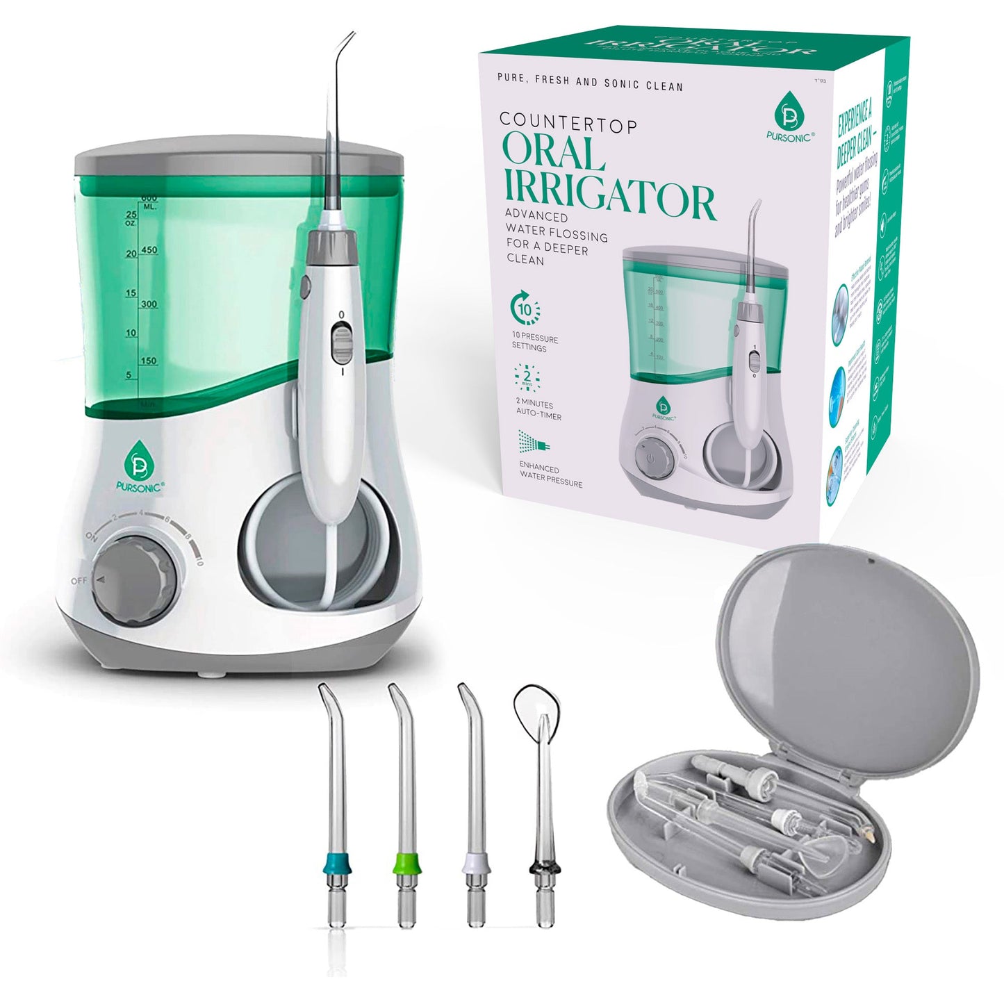 OI-200 Professional Counter Top Oral Irrigator Water Flosser