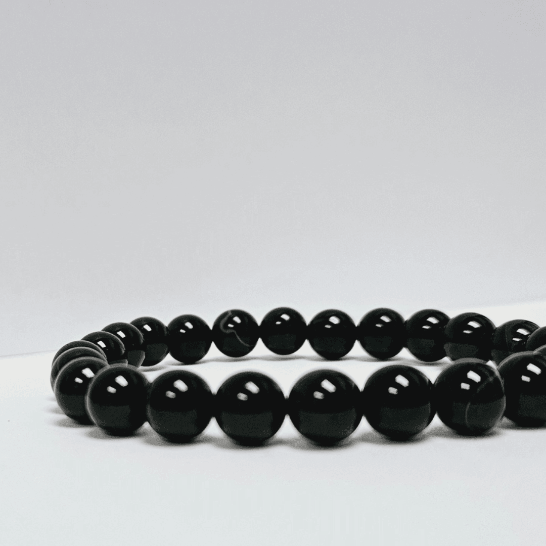 Bracelet en obsidienne - Protection
