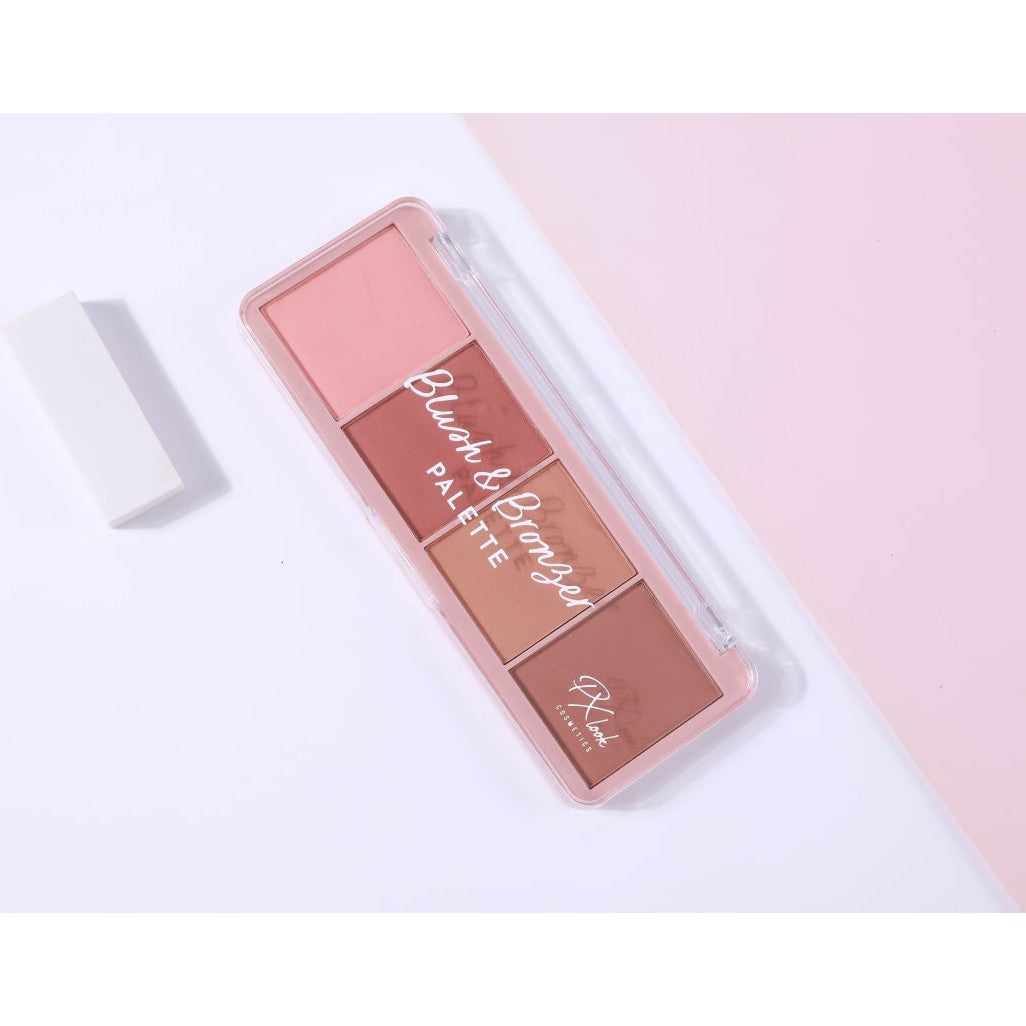 Paleta de rubor y bronceador
