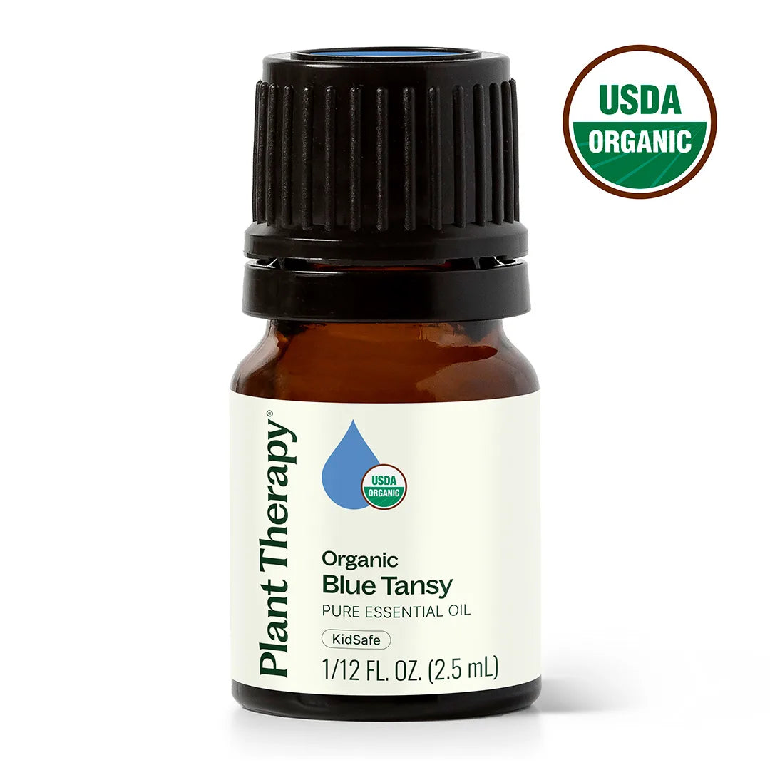 Aceite esencial de tanaceto azul orgánico