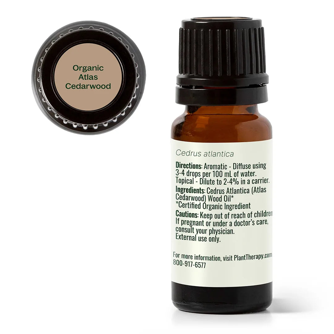 Organic Atlas Cedarwood Essential Oil