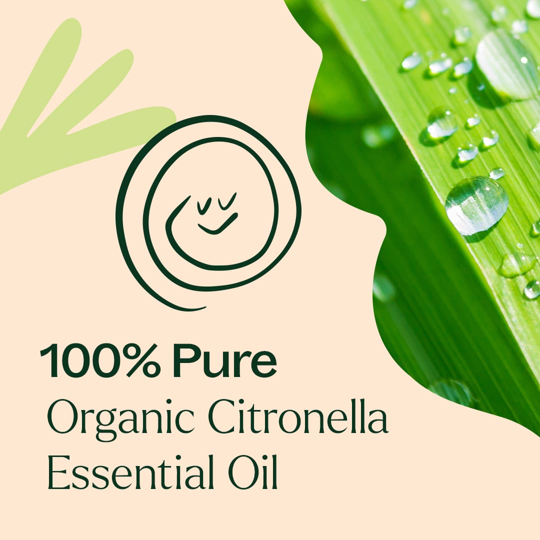 Aceite esencial de citronela orgánica