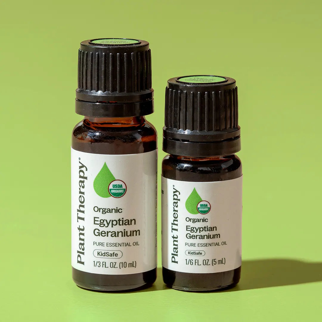 Aceite esencial de geranio egipcio orgánico