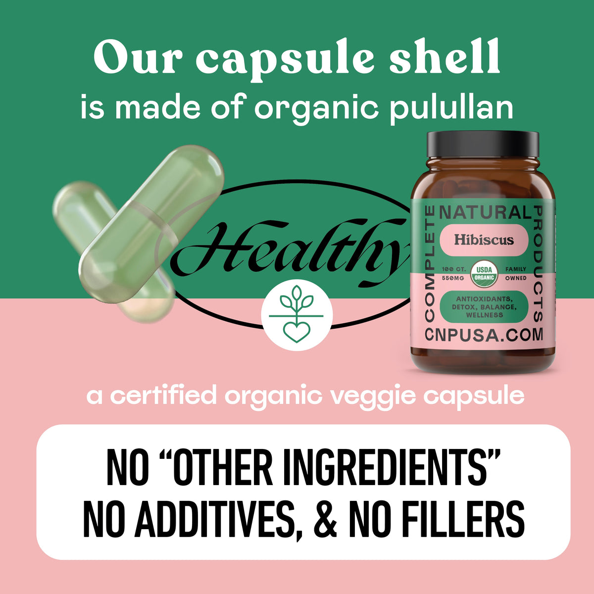 Gélules d'hibiscus biologique