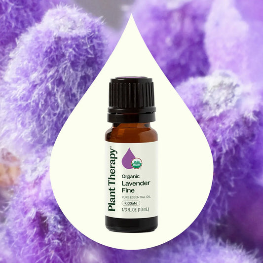Aceite esencial fino de lavanda orgánica
