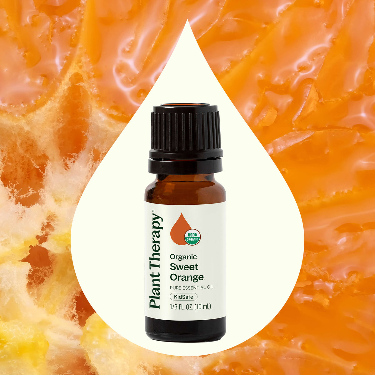 Aceite esencial de naranja dulce orgánico