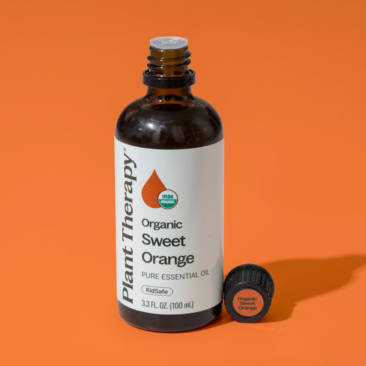 Aceite esencial de naranja dulce orgánico