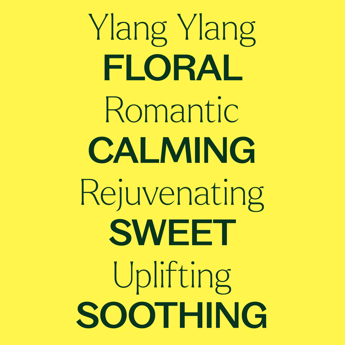 Aceite esencial completo de Ylang Ylang orgánico