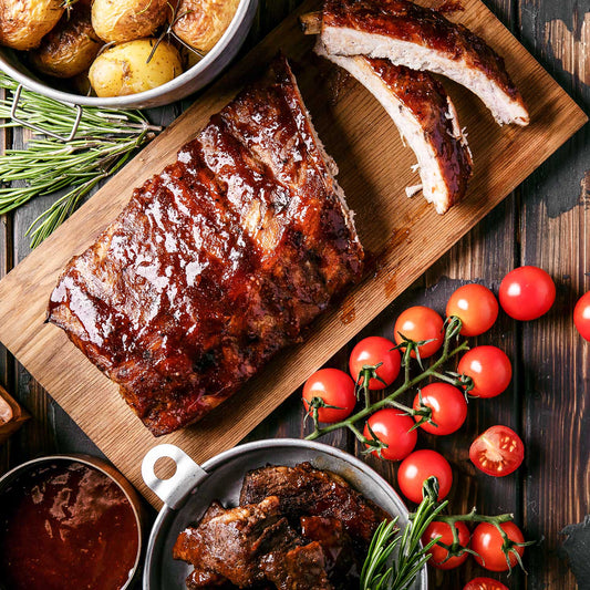 Award Winning Baby Back Ribs & Sauce: Feeds 4-6