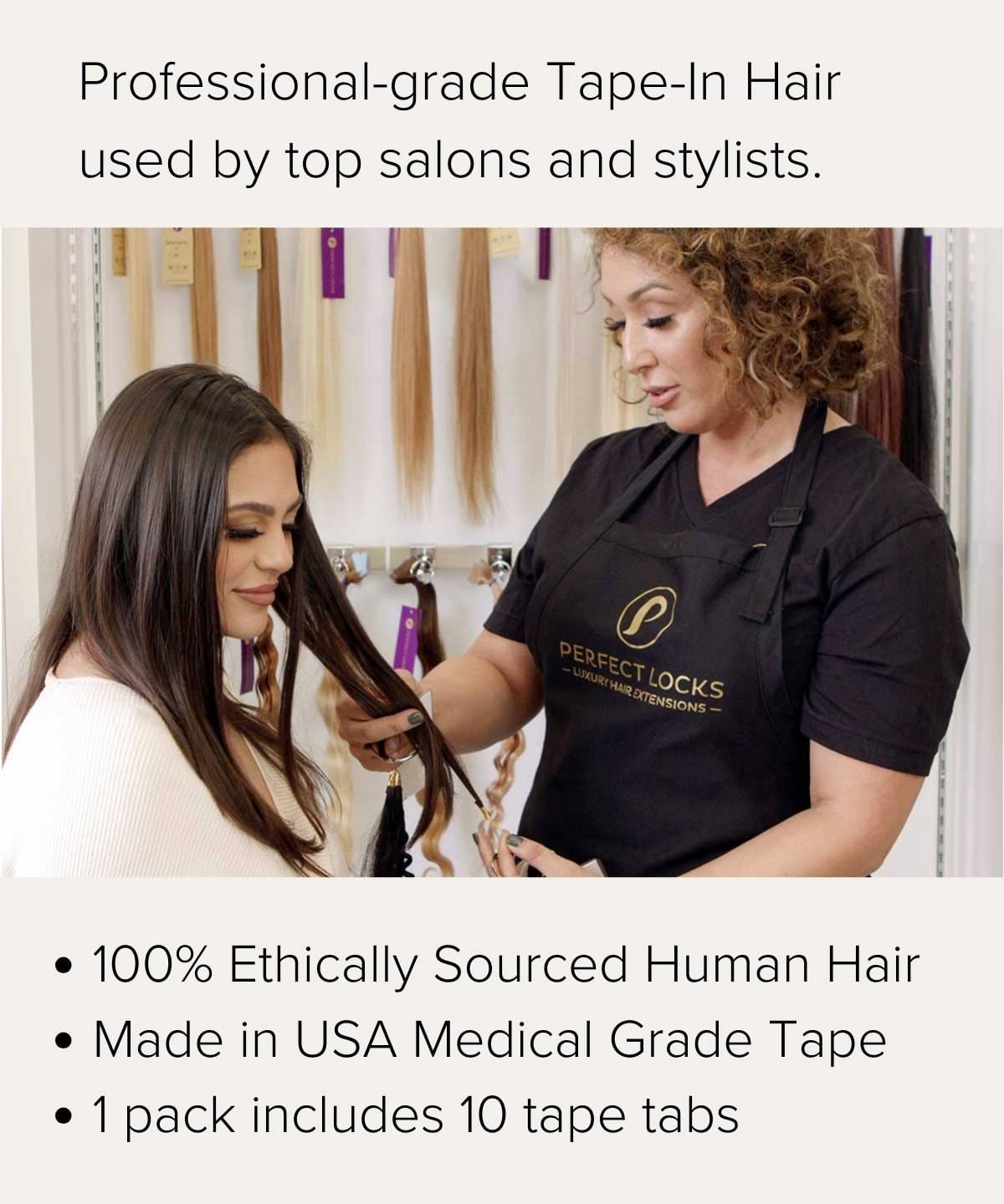 Curly Classic Tape-In Hair Extensions