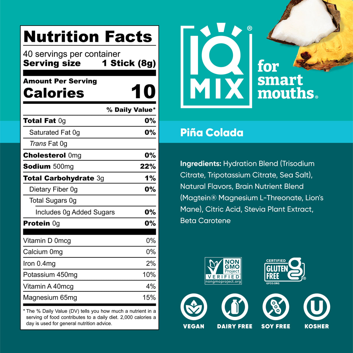 Piña Colada (40 Palitos)