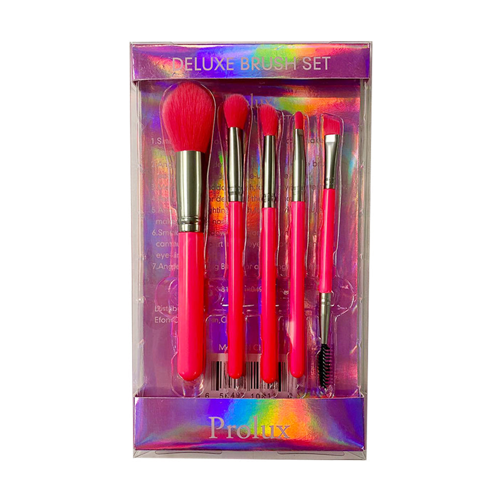 Deluxe Neon Brush Set | Makeup Brush Set