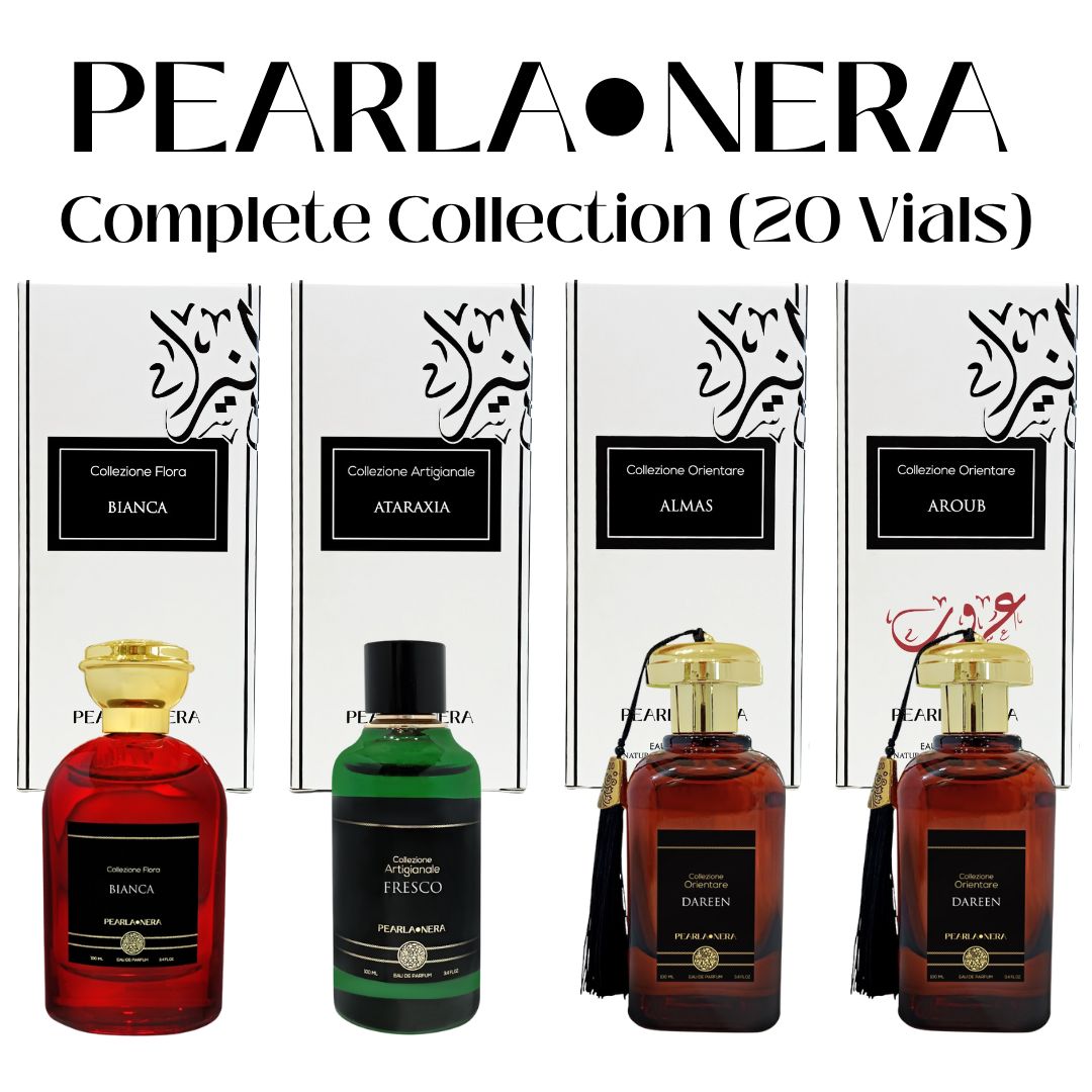 Colección completa de descubrimiento PEARLA·NERA (20 viales)