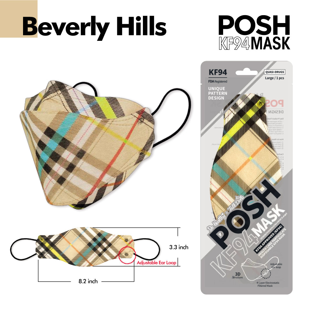Masque KF94 POSH Beverly Hills (A02)