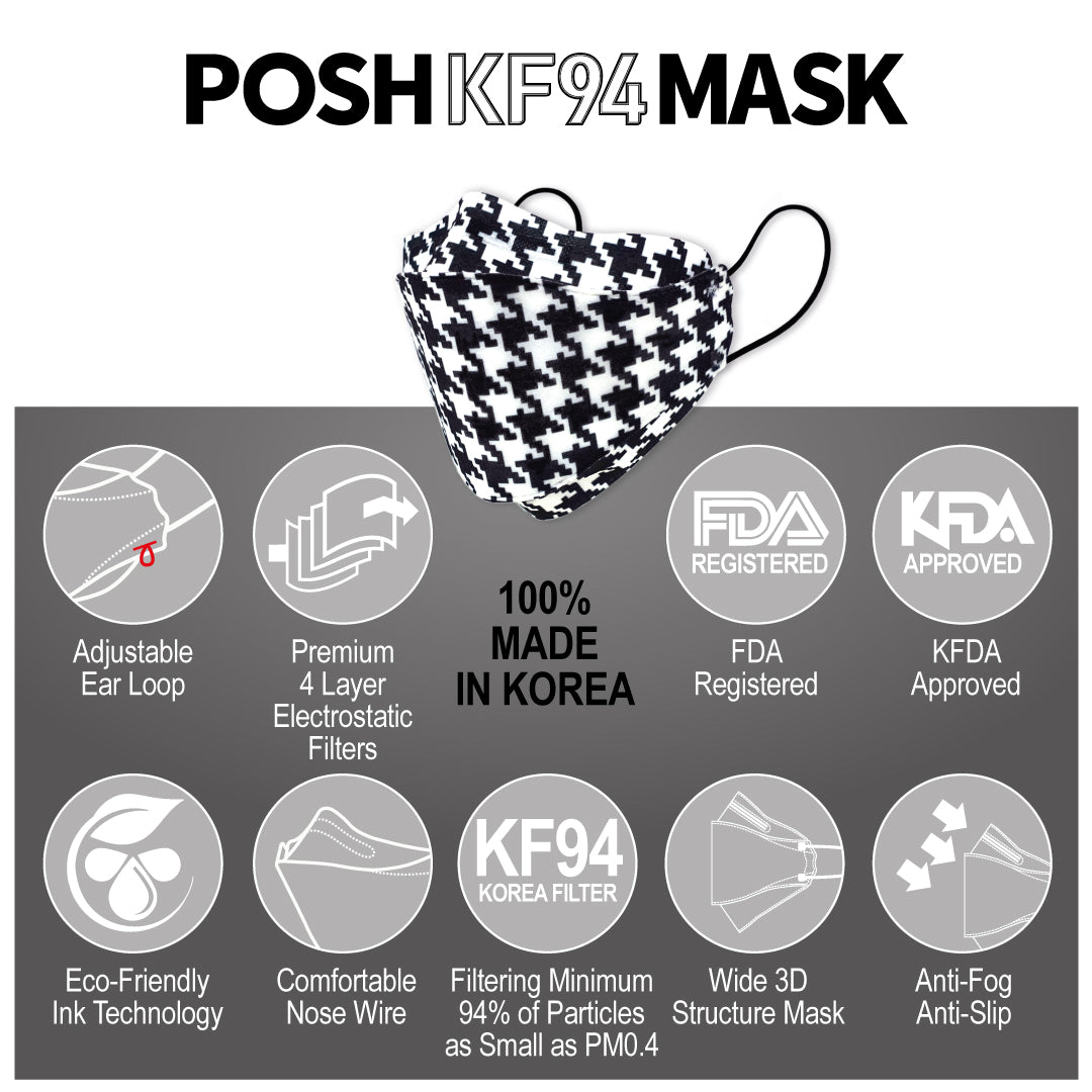 Mascarilla POSH KF94 Brooklyn (A01)