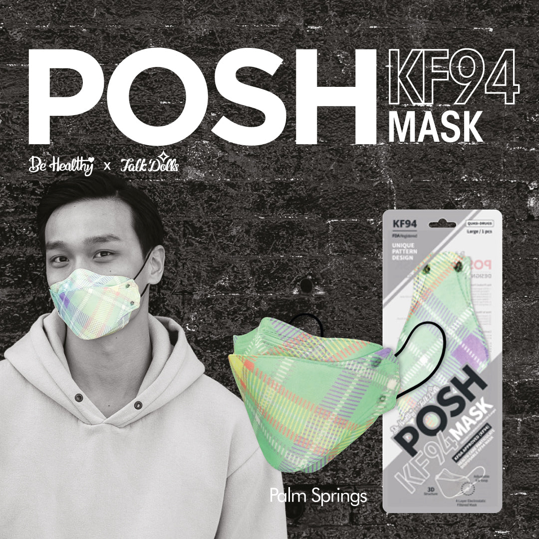 Mascarilla POSH KF94 Palm Springs (A05)