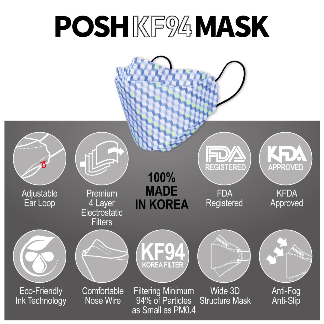 POSH KF94 Mask Niagara Falls (B05)