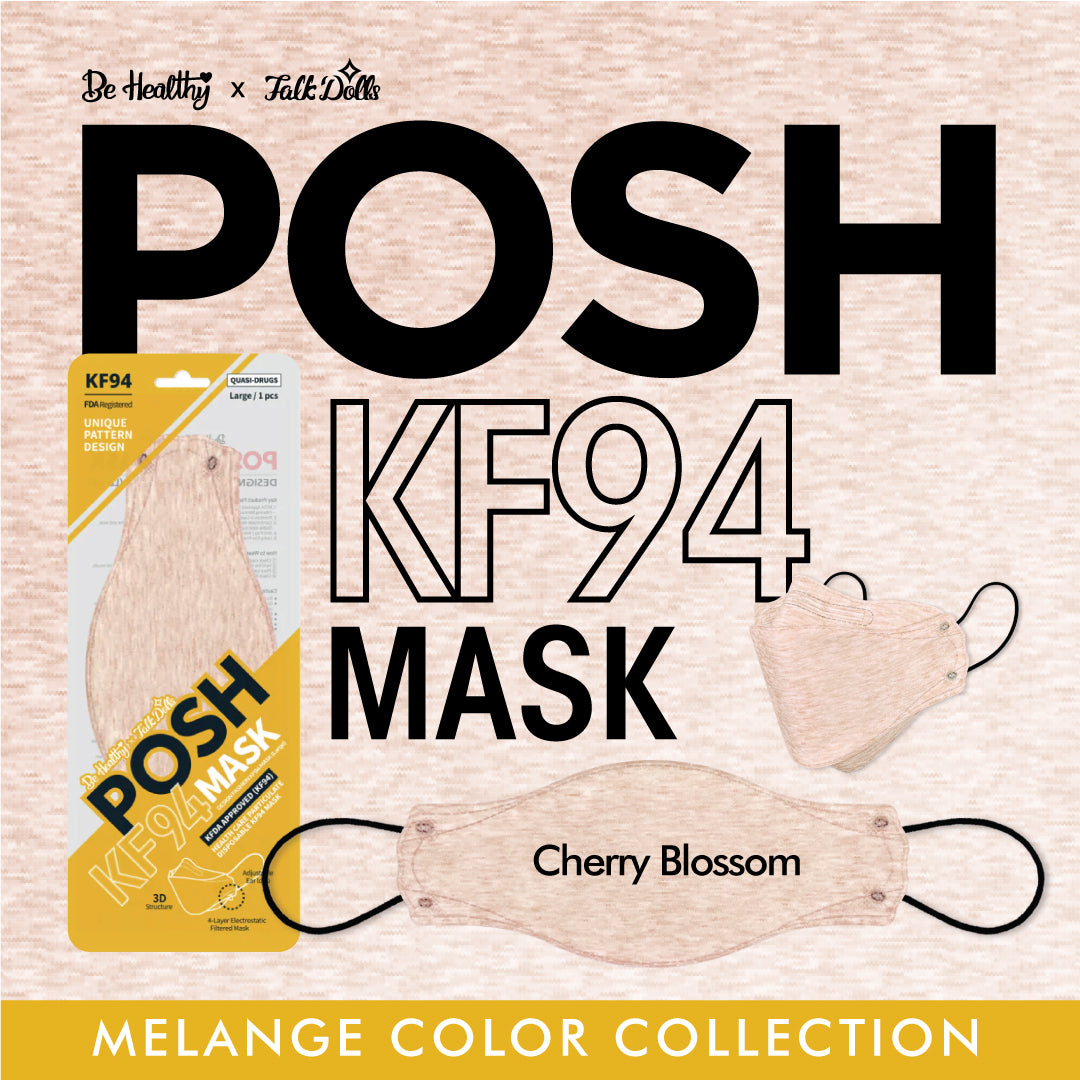 POSH KF94 Mask Melange Cherry Blossom (C07)