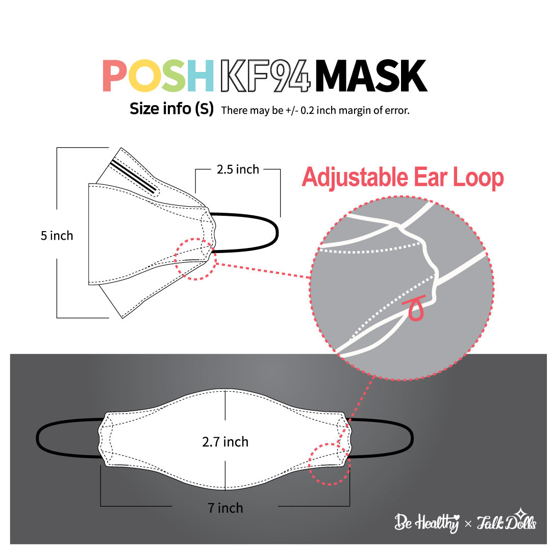 POSH KF94 Small Mask Funny Kids (KA05)