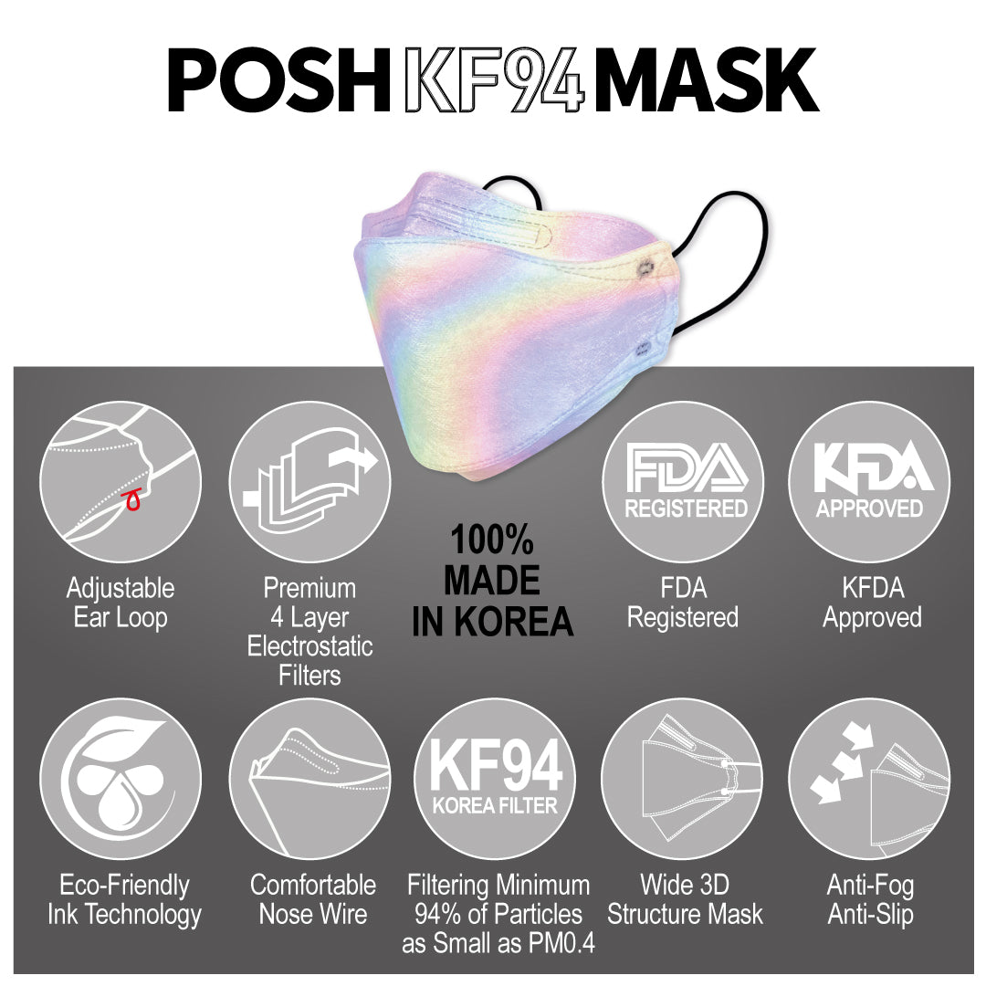 POSH KF94 Sábado de ensueño con mascarillas (B11)