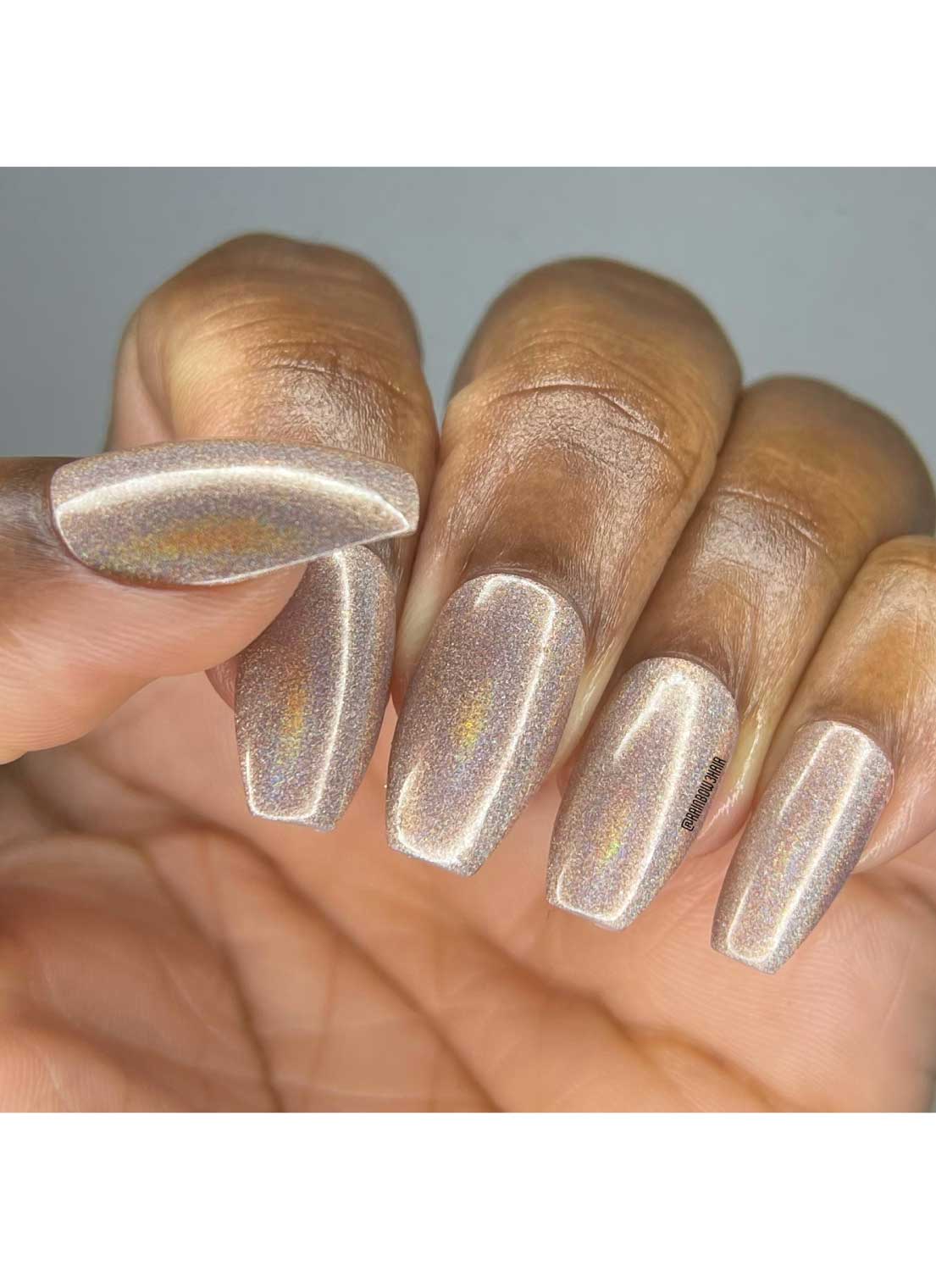 It's Pumpkin Spice Season - Holographic Polish