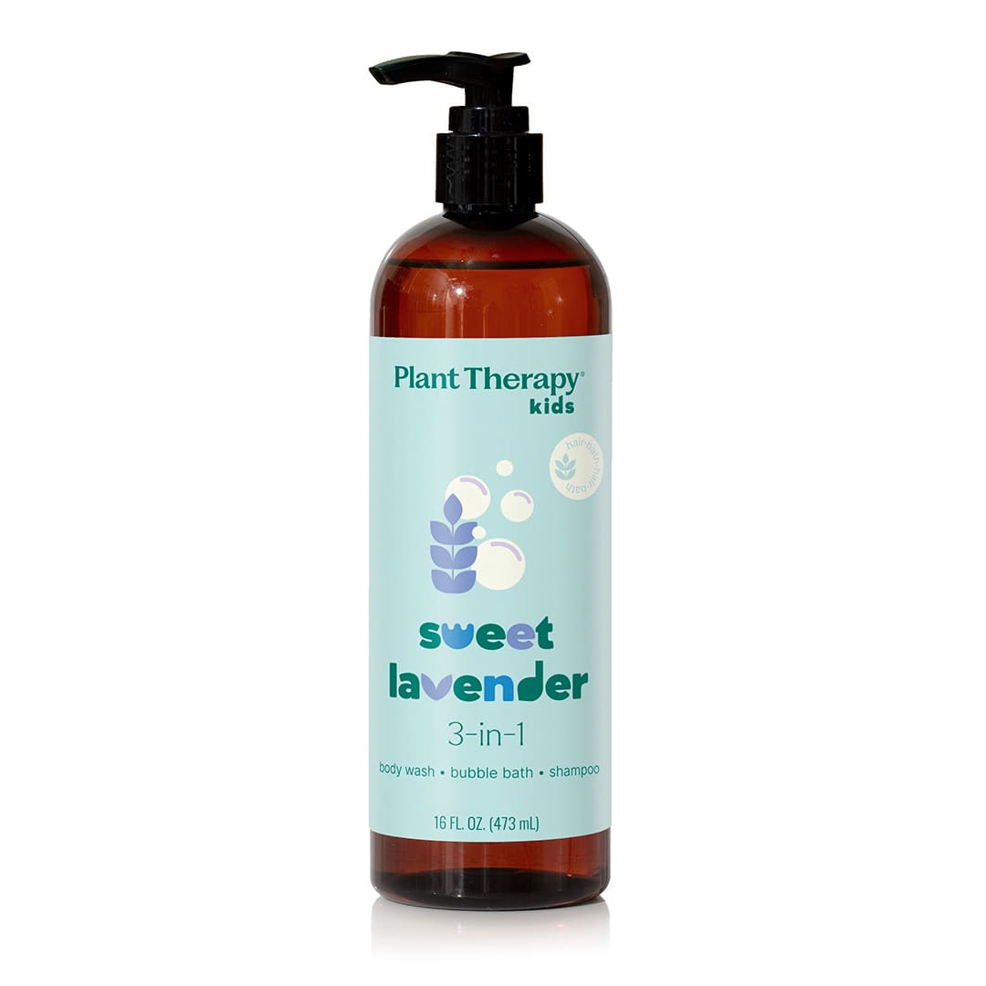Sweet Lavender 3-in-1 Body Wash, Bubble Bath, Shampoo