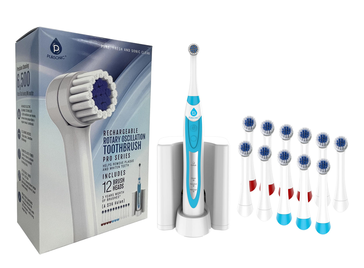 Rechargeable Electric Rotary Oscillation Toothbrush Pro Series