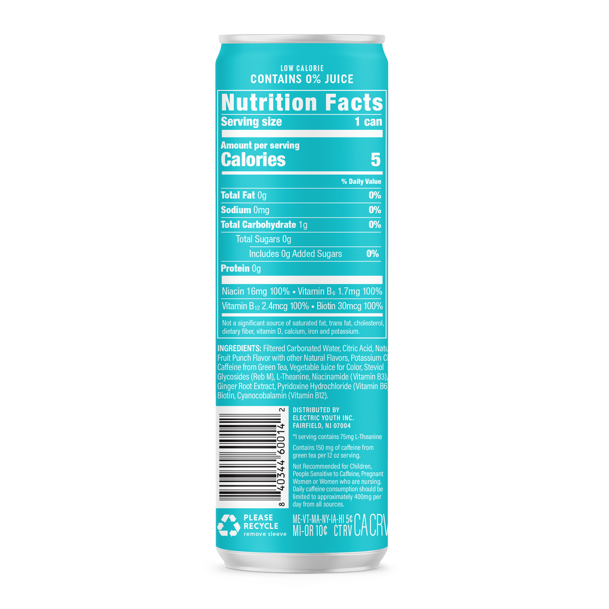 Energy Drink - Sparkling Tropical Punch