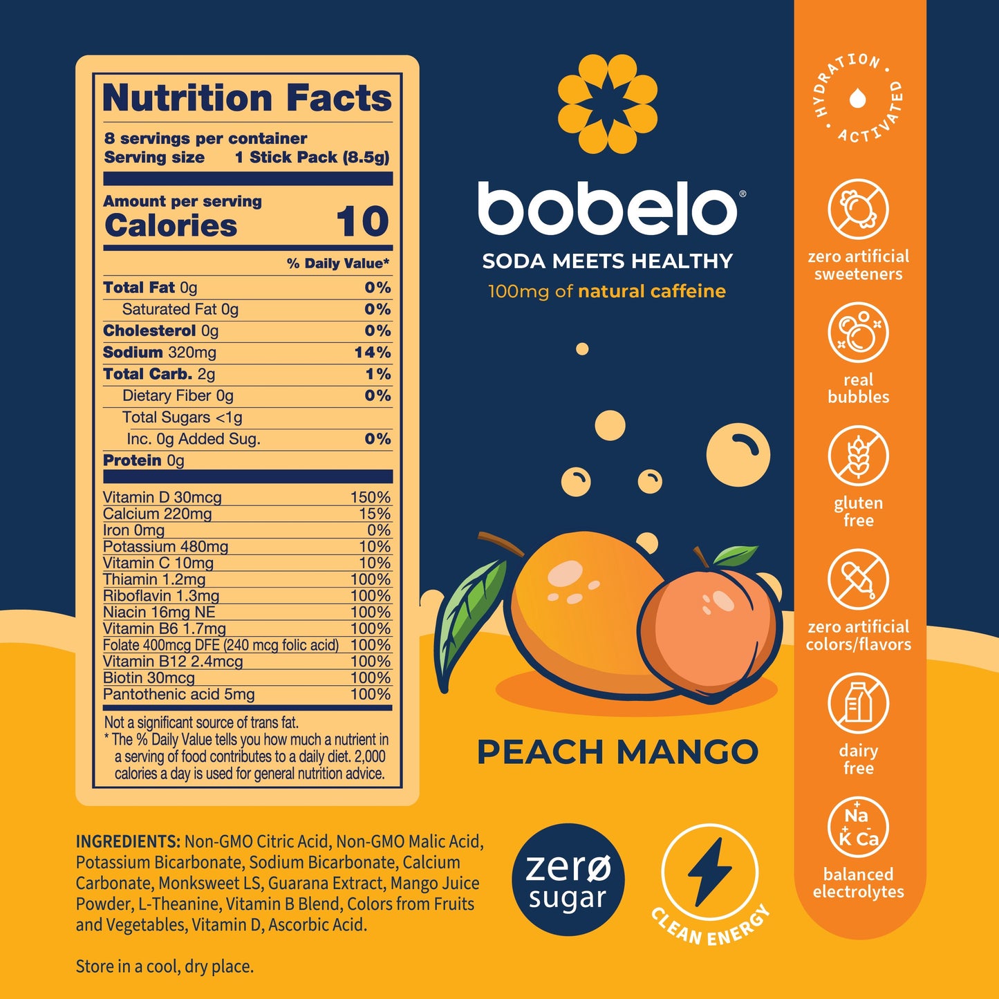 Clean Energy Peach Mango- Holiday Deal!