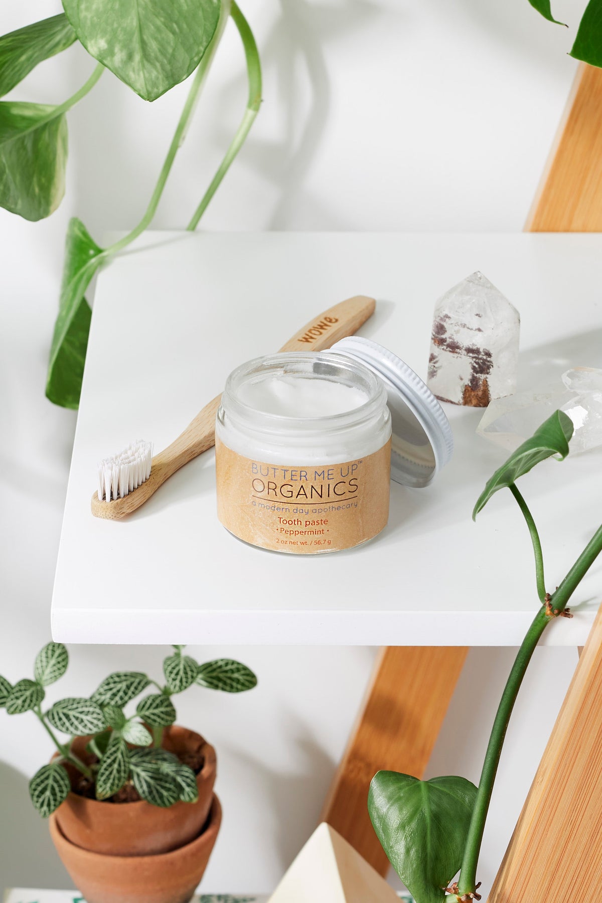 Pasta dental blanqueadora orgánica totalmente natural / Pasta dental remineralizante
