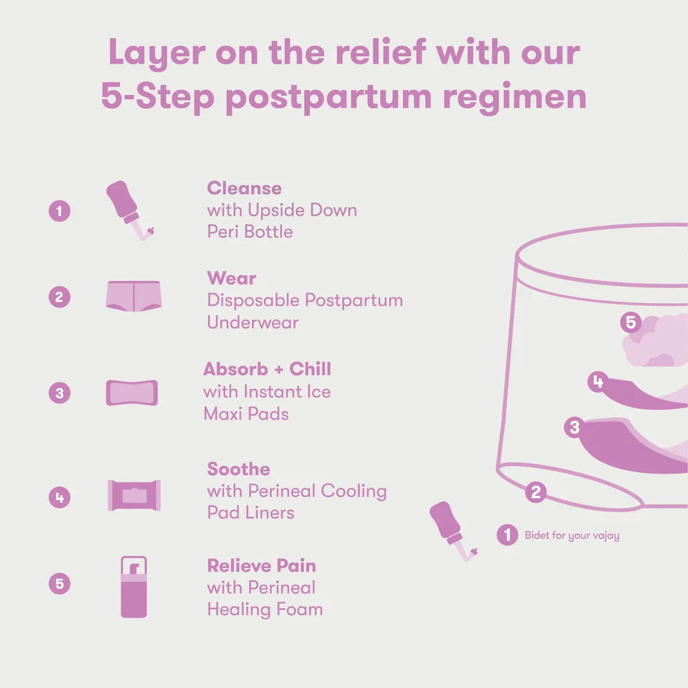 Frida Portable Perineal Cooling Comfort Cushion for Hemorrhoids