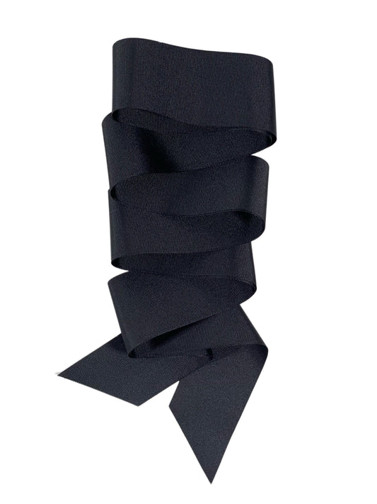 Black Grosgrain Ribbon - Long