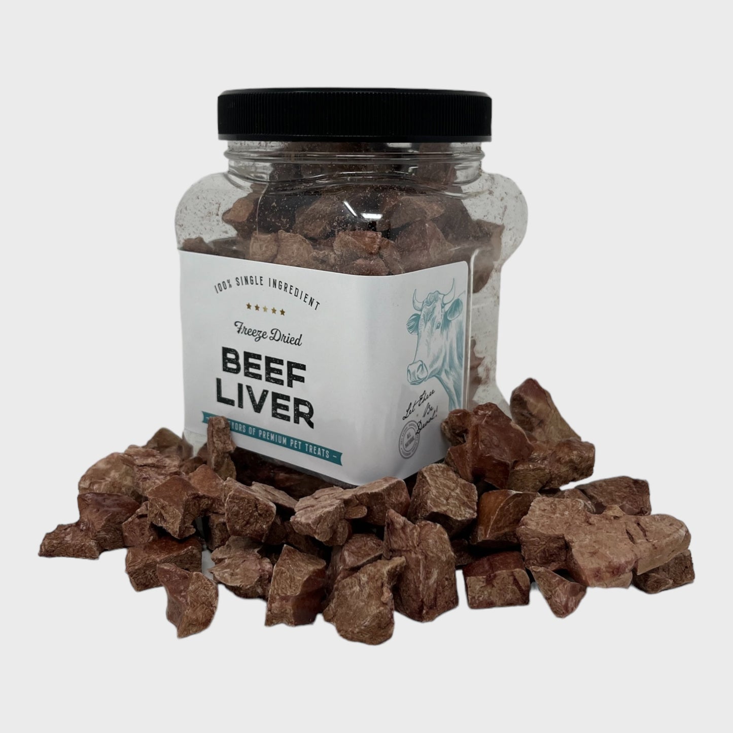 Foie de bœuf lyophilisé