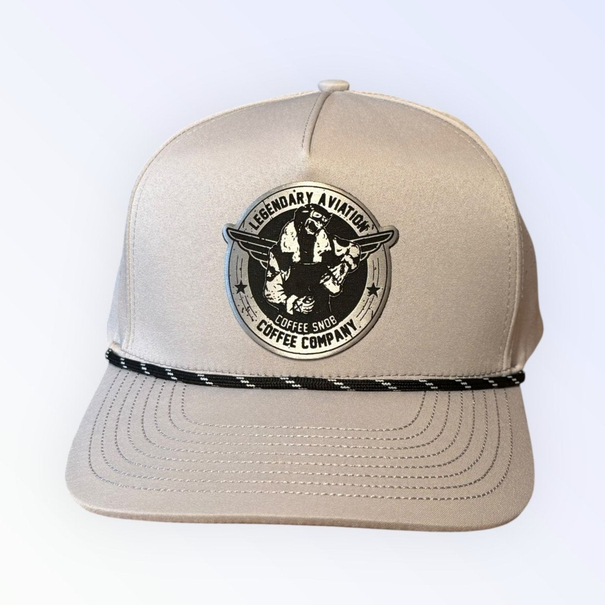 Gorra de aviador de alto rendimiento con calavera legendaria