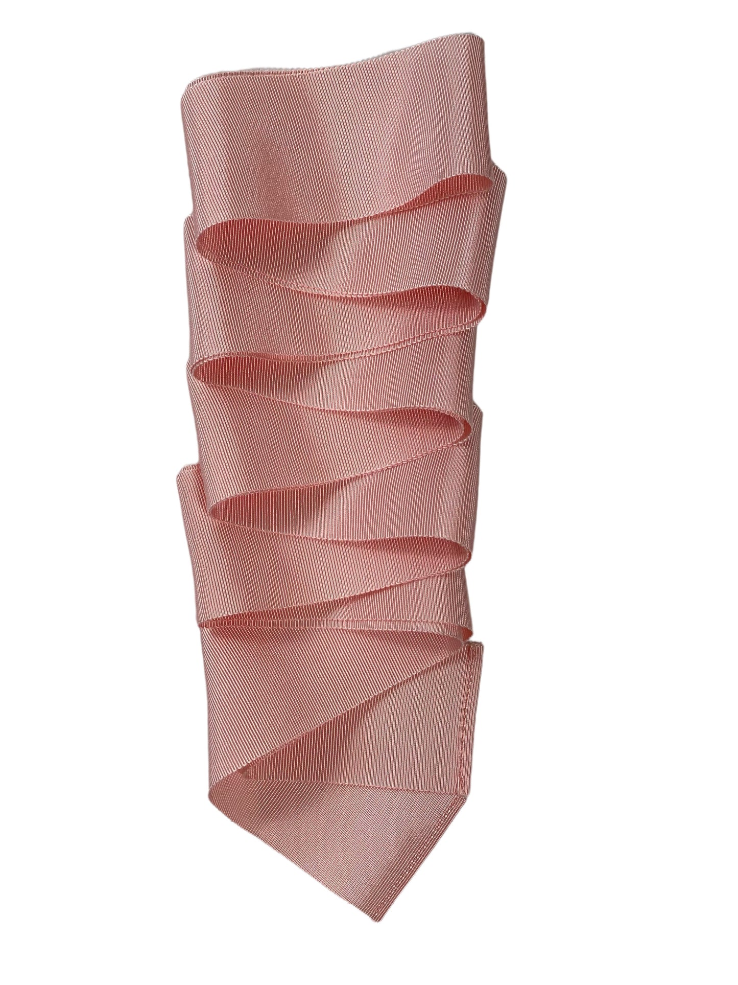 Pale Pink French Millinery Grosgrain Ribbon
