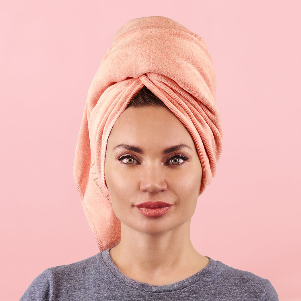 Toalla de microfibra para el cabello