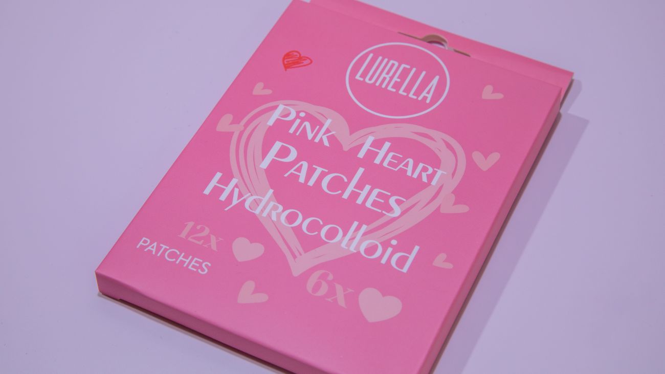 Pink Heart Pimple Patches