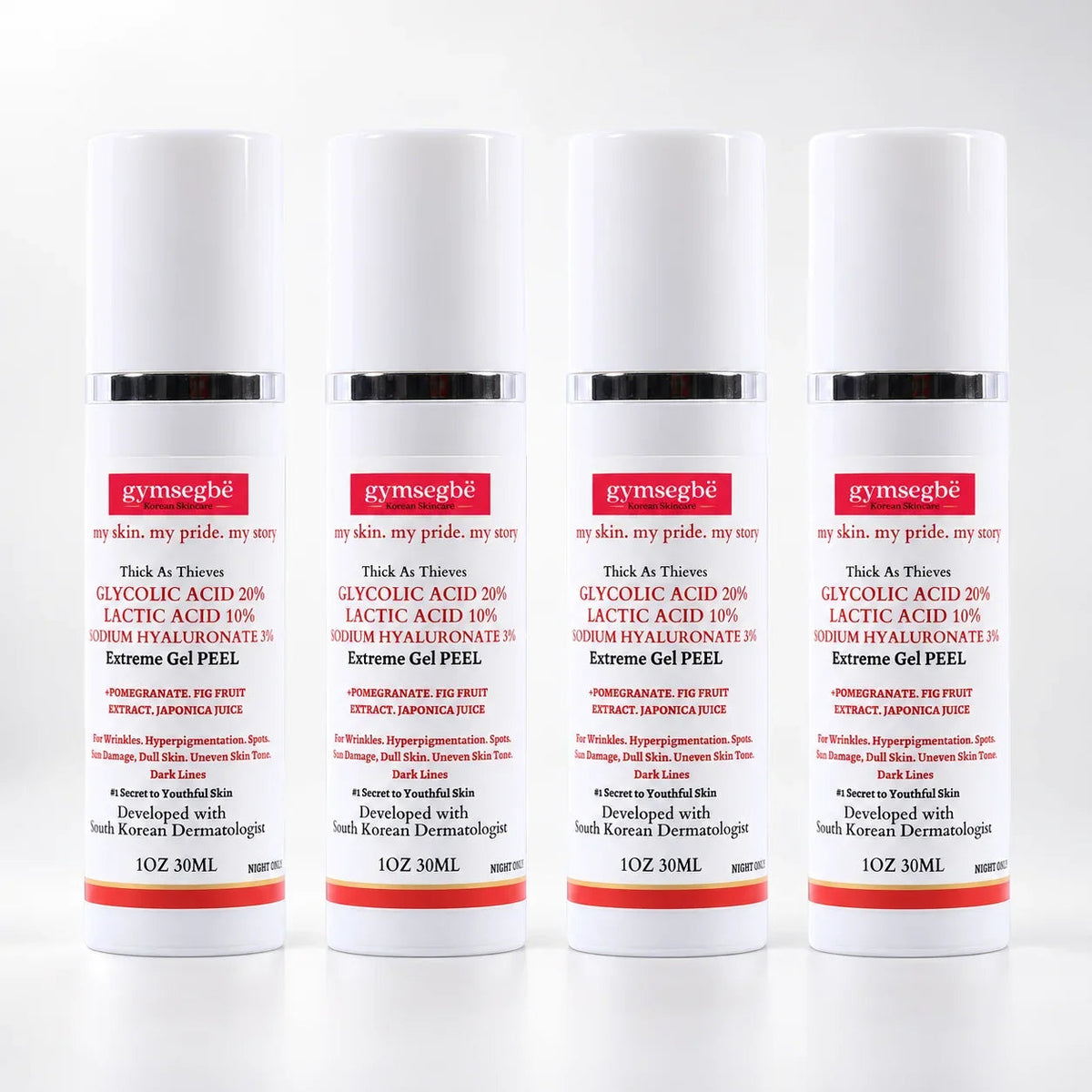Thick As Thieves Pure Glycolic Acid Lactic Acid Extreme Gel Peel - 30ml
