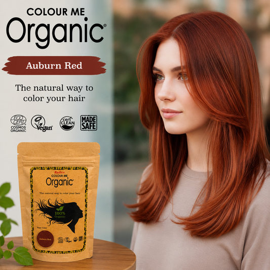 Rouge Auburn - Coloration Capillaire Bio
