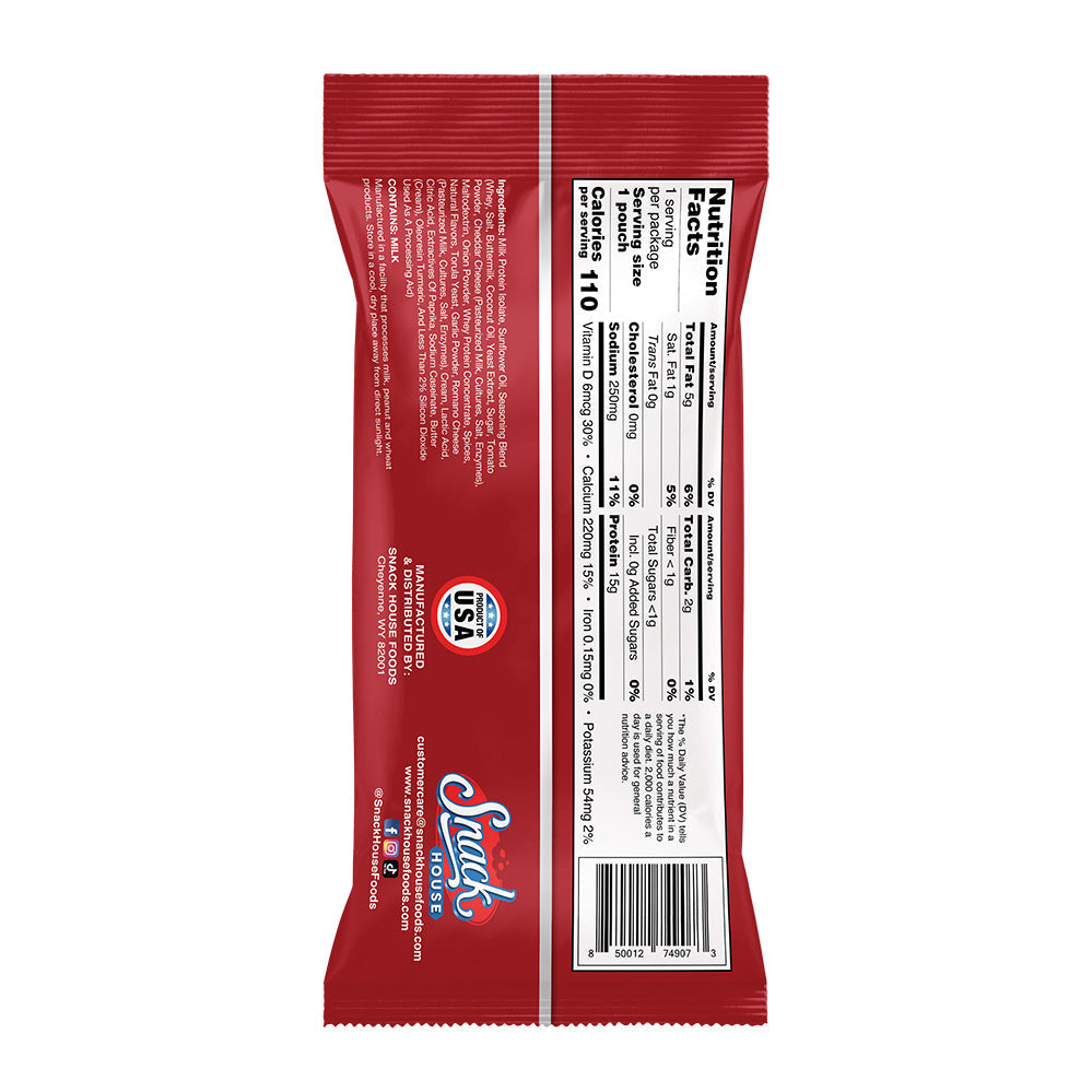 Nachos de proteína rellenos (porción individual) - Caja de 8 unidades