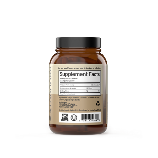Organic Psyllium Husk Capsules