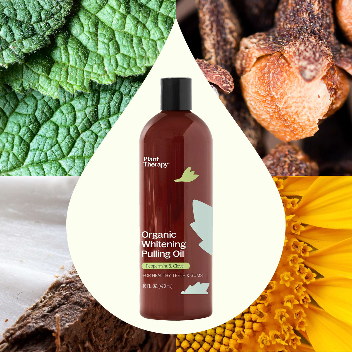 Aceite blanqueador orgánico para tirar